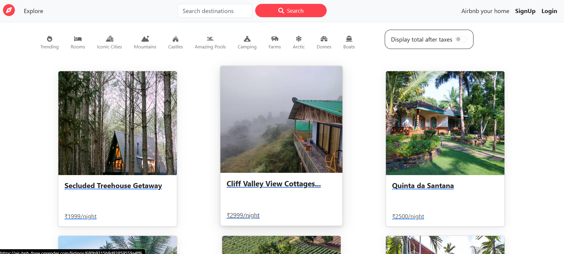 Airbnb Clone